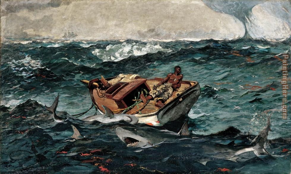 The Gulf Stream painting - Winslow Homer The Gulf Stream art painting